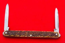 Vintage BOKER’S CUTLERY GERMANY Equal End Pen Pocket Knife c.1891-1944 Bone ***SALESMAN’S SAMPLE***