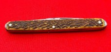 Vintage BOKER’S CUTLERY GERMANY Equal End Pen Pocket Knife c.1891-1944 Bone ***SALESMAN’S SAMPLE***