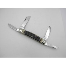 Queen Cutlery Large 4” Four Blade Congress, 1958 – 1960: tang stamp is “Q Steel”