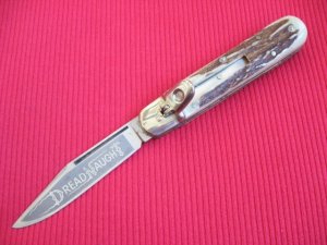RARE Vintage German Boker 1909 DREADNAUGHT Leverlock Knife