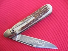 RARE Vintage German Boker 1909 DREADNAUGHT Leverlock Knife