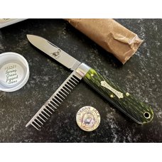 Great Eastern Cutlery Tidioute #152221 Urban Jack, Spring Green Jigged Bone Handle, New (GEC 15)