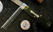 Great Eastern Cutlery Tidioute #152221 Urban Jack, Spring Green Jigged Bone Handle, New (GEC 15) 