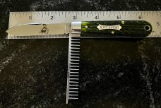 Great Eastern Cutlery Tidioute #152221 Urban Jack, Spring Green Jigged Bone Handle, New (GEC 15) 