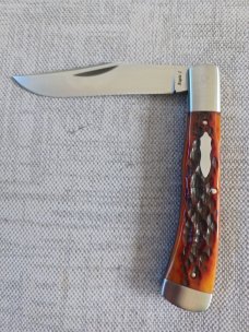 Ruple 1, Bill Ruple Collaboration, Slimline, Mahogany Bone,Vg10, 4" closed, 1 of 125 made, NIT 
