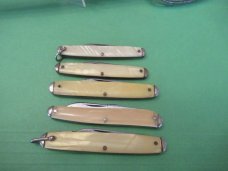 Keen Kutter Group of Knives & one Scissors 