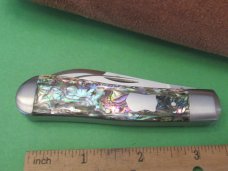 Case XX 2003 Tony Bose Abalone Dog Leg Jack Pattern # TB822003 ATS-34 