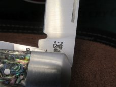 Case XX 2003 Tony Bose Abalone Dog Leg Jack Pattern # TB822003 ATS-34 