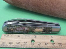 Case XX 2003 Tony Bose Abalone Dog Leg Jack Pattern # TB822003 ATS-34 