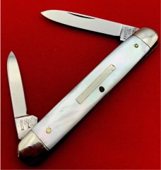 Vintage H BOKER & CO Equal End Senator Pen Folding Pocket Knife Salesman’s Sample 1914-1944