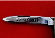 Vintage BOKER’S CUTLERY GERMANY “King Cutter” Sleeveboard Lobster Pen Pocket Knife c.1891-1944 MOP