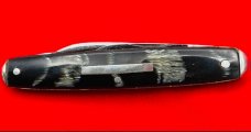 Vintage H. BOKER & CO SOLINGEN 4-Blade Eq End Pen “King Cutter” Folding Pocket Knife 1891-1944 Horn