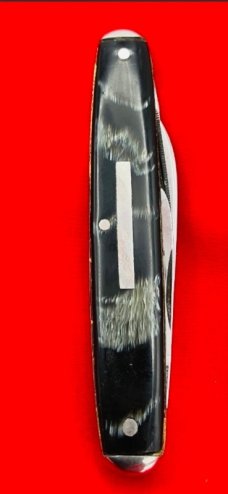 Vintage H. BOKER & CO SOLINGEN 4-Blade Eq End Pen “King Cutter” Folding Pocket Knife 1891-1944 Horn