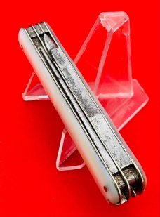 Vintage GRIFFON XX CW GERMANY 7-Blade Double Swell Center Lobster Pen Pocket Knife c1888-1940’s 