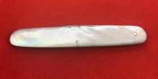 Vintage H. BOKER & CO’S IMPROVED CUT Large Shadow Pen Pocket Knife c.1869-1910 MOP NM