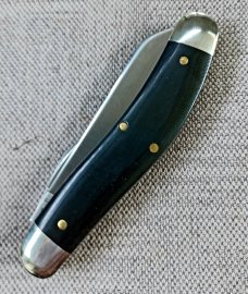 GEC Tidioute Ace Trapper..888222..Honknose Clip & Lambsfoot..4" closed...1095 & Linen Micarta 