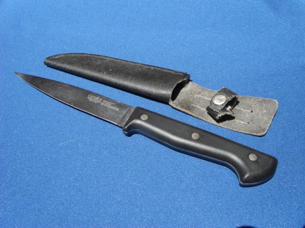 Gerber Balance Plus 5.5" Utility knife & Sheath. 1990's USA Made Stainless Steel Portland Oregon USA Gerber Balance Plus 5.5" Utility knife & Sheath. 1990's USA Made Stainless Steel Portland Oregon USA