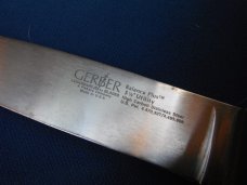 Gerber Balance Plus 5.5" Utility knife & Sheath. 1990's USA Made Stainless Steel Portland Oregon USA