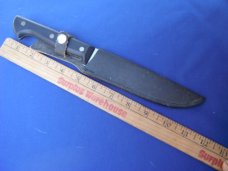 Gerber Balance Plus 5.5" Utility knife & Sheath. 1990's USA Made Stainless Steel Portland Oregon USA