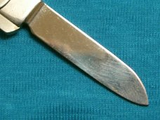 VINTAGE AMBASSADOR USA TRIFOLD POCKET WATCH FOB RAILROAD FOLDING POCKET KNIFE KNIVES OLD AD
