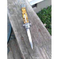 *SOLD Yellow Marble Stilletto