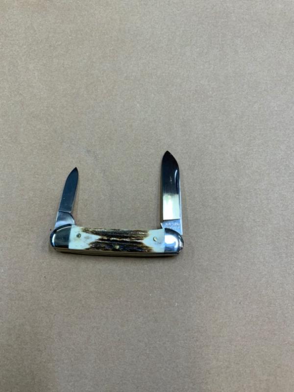 KA-BAR STAG 2 Blade Canoe Stag Knife
