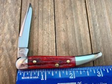 Robeson Mastercraft by Queen Tiny Toothpick Red Bone Stag 1 of 200 