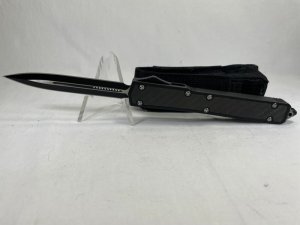 DELTA FORCE Carbon Fiber OTF Side Lever Automatic MINT IN POUCH (Z 47954)