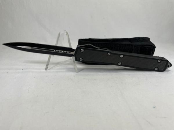 DELTA FORCE Carbon Fiber OTF Side Lever Automatic MINT IN POUCH (Z 47954) 