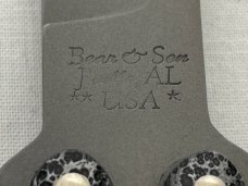 BEAR & SON USA Armor Piercing Tanto Butterfly Bali Flipper MINT NO BOX (Z 47959)