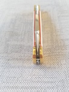 K'roo Giraffe Bone EO Sheepsfoot Jack.3.75..slip..coa...rwl34..filework..liners..spacers...brass 