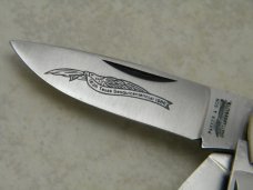 Parker & Son Chattanooga, TN Made in Japan Bone Stag M-1431 6-Blade Gunboat Canoe Knife NIB