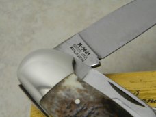 Parker & Son Chattanooga, TN Made in Japan Bone Stag M-1431 6-Blade Gunboat Canoe Knife NIB