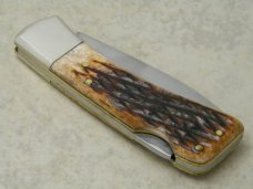 Parker Cut. Co. Surgical Steel Japan Bone Wildlife Series "The Cub" Lockback Knife in Box*