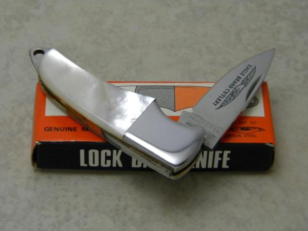 Parker Cut. Co. Japan Pearl Mini Lockback Knife in Box