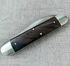 John Travers out of the UK, "Fremont Jack"..Saber ground Sandvik 14C28N with Desert Ironwood, slip
