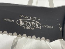 2004 MICROTECH SOCOM ELITE-A Black Tactical Combo Automatic w/ Pouch MINT IN BOX (Z 47960) 