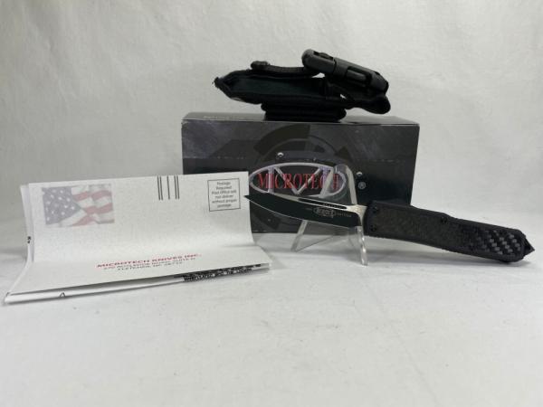 2011 MICROTECH DAYTONA Black Tactical OTF Automatic w/ Pouch MINT IN BOX (Z 47962) 