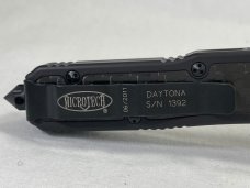 2011 MICROTECH DAYTONA Black Tactical OTF Automatic w/ Pouch MINT IN BOX (Z 47962) 