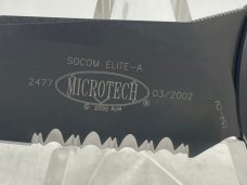 2002 MICROTECH SOCOM ELITE-A Black Combo Automatic w/ Pouch MINT IN BOX (Z 47963) 