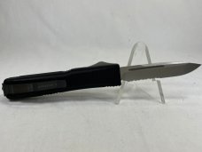 2004 MICROTECH Ultratech II Black Combo OTF Automatic MINT IN POUCH (Z 47964) 