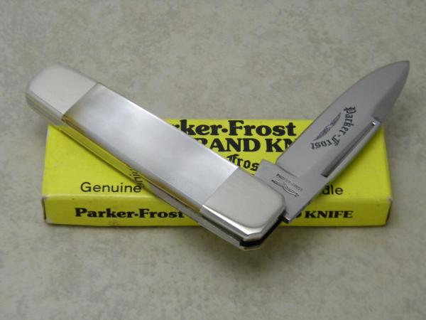 Parker Frost Japan Eagle Brand 755-M Pearl Coffin Jack Knife in Box