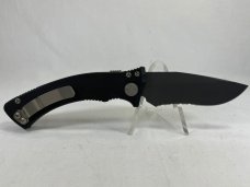 2004 MICROTECH Amphibian-A Black Combo Drop Point Automatic MINT IN POUCH (Z 47966) 