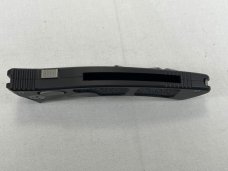 2004 MICROTECH Amphibian-A Black Combo Drop Point Automatic MINT IN POUCH (Z 47966) 