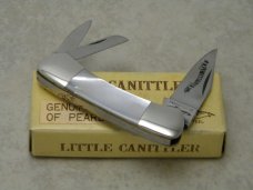 Parker Cut Co Japan K-28 Pearl quotBig Canittlerquot Knife in Box