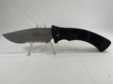 2002 MICROTECH Amphibian-A Black Combo Drop Point Automatic MINT IN POUCH (Z 47967)  
