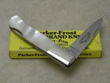 Parker Frost Japan Eagle Brand 755-M Pearl Lockback Knife in Box