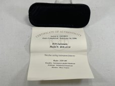 2006 WILLIAM HENRY B10-A110 Blue Topaz Titanium Automatic w/ Pouch MINT IN BOX (Z 47996) 