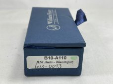 2006 WILLIAM HENRY B10-A110 Blue Topaz Titanium Automatic w/ Pouch MINT IN BOX (Z 47996) 