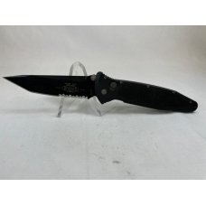 1999 MICROTECH SOCOM DA Black Part Serrated Tanto Tactical Double Action USED Z 53248